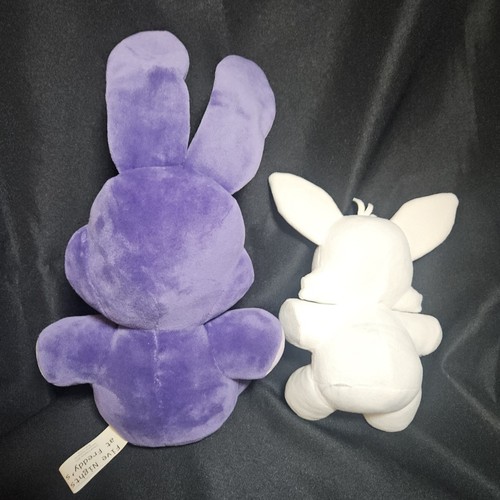 Rare 2015 Five Nights At Freddy's FNAF Sanshee Bonnie Plush + Foxy - Picture 6 of 14
