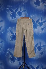 Mens Vintage VTG Carhartt Carpentar Workwear Pants Jeans Size 32 x 30