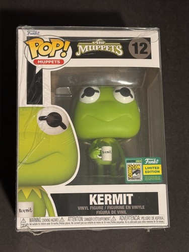 Funko Pop! Vinyl: The Muppets - Kermit (SDCC) - San Diego Comic Con mit Protector - Bild 1 von 7