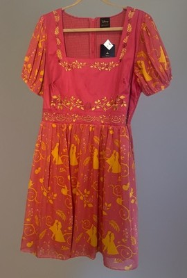 Disney Sleeping Beauty Princess Dress Her Universe x BoxLunch Size 1X Pink NWT