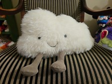 Authentic NWT Jellycat Amuseables Cloud Plush Weather New White