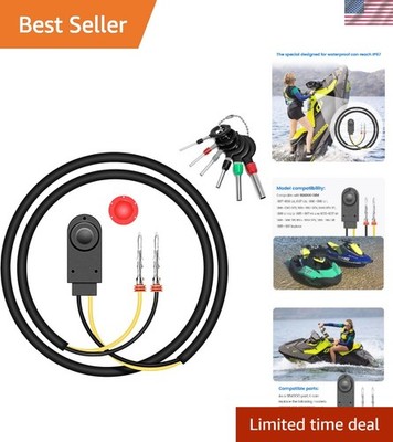 Durable Push-Button Start-Stop Switch for Sea-Doo Watercraft -  Rated