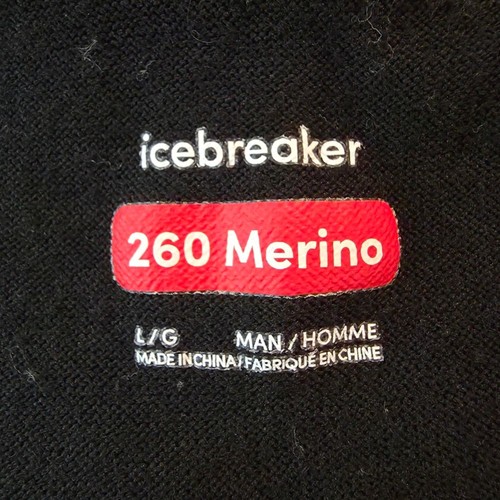 icebreaker 260 Merino Base Layer Hose mit Fly Gr. Large Herren - Bild 5 von 5