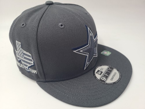 Dallas Cowboys 2024 NFL Draft Americas Team New Era 9Fifty Snapback Mütze Cap grau