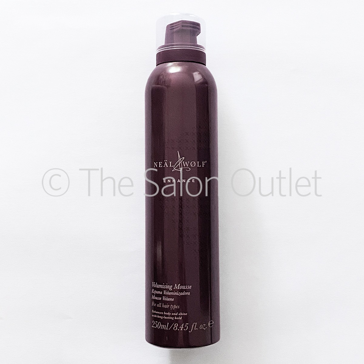 Neal & and Wolf Enhance Volumising Mousse 250ml (RRP £14.75 - Multibuy Savings)