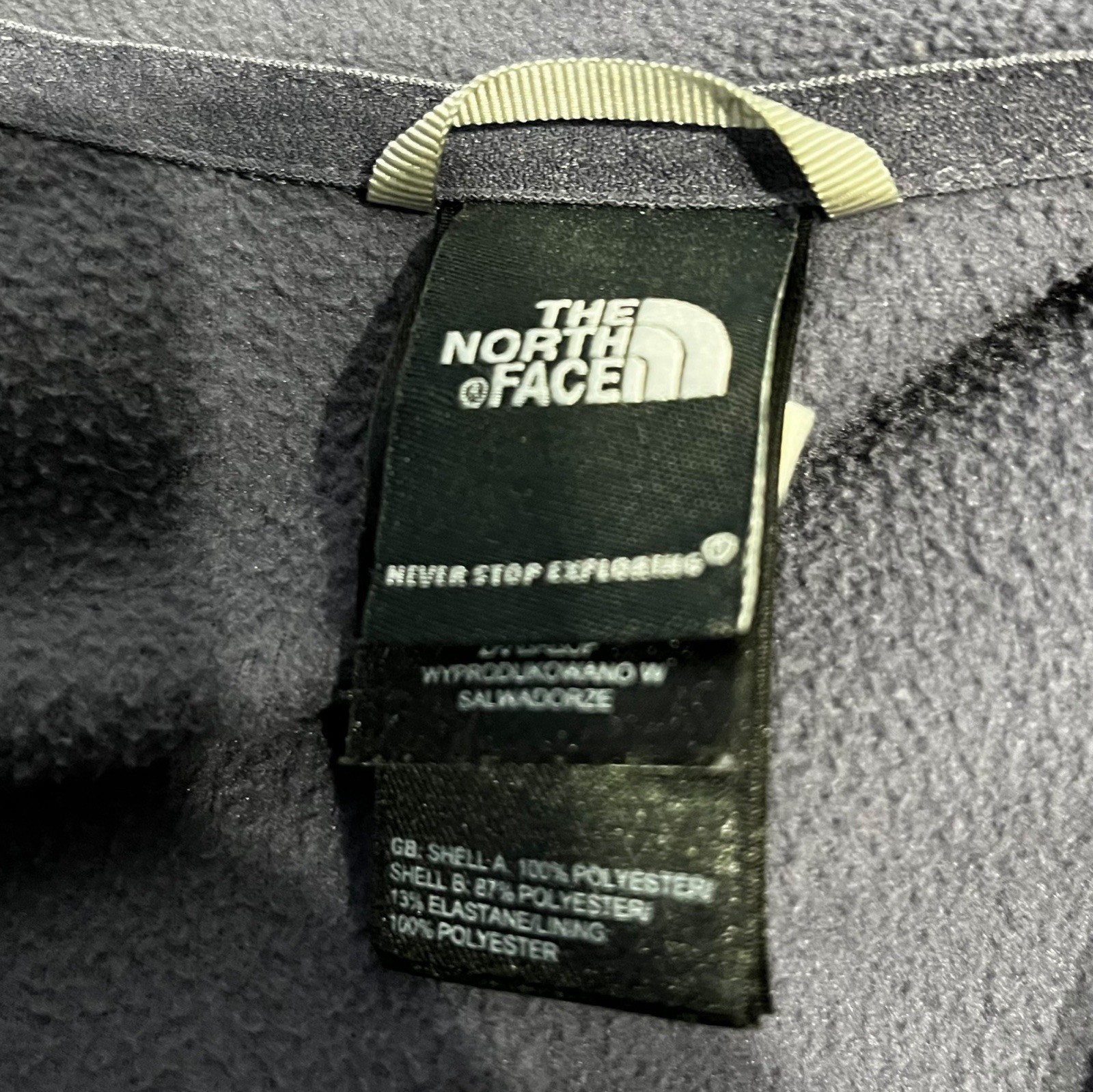 The North Face Flash Dry Full Zip Fleece Jacket Womens Large thumbnail 5