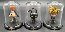 Disney Kingdom Hearts Domez Mini Figures Lot of 3 Goofy Sora Shadow