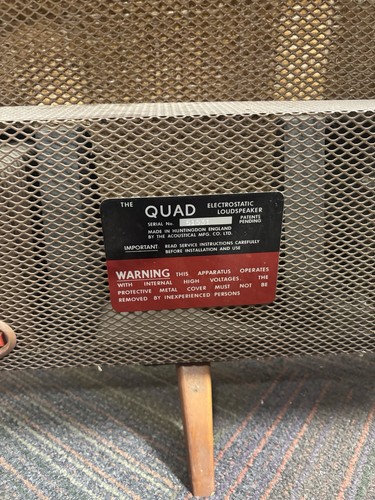 Quad Electrostatic loudspeakers - Picture 5 of 5