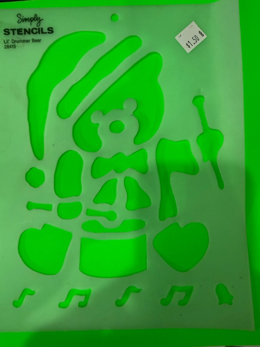 Holiday, Bears, Ducks, People, Sayings other Stencils - Picture 9 of 48