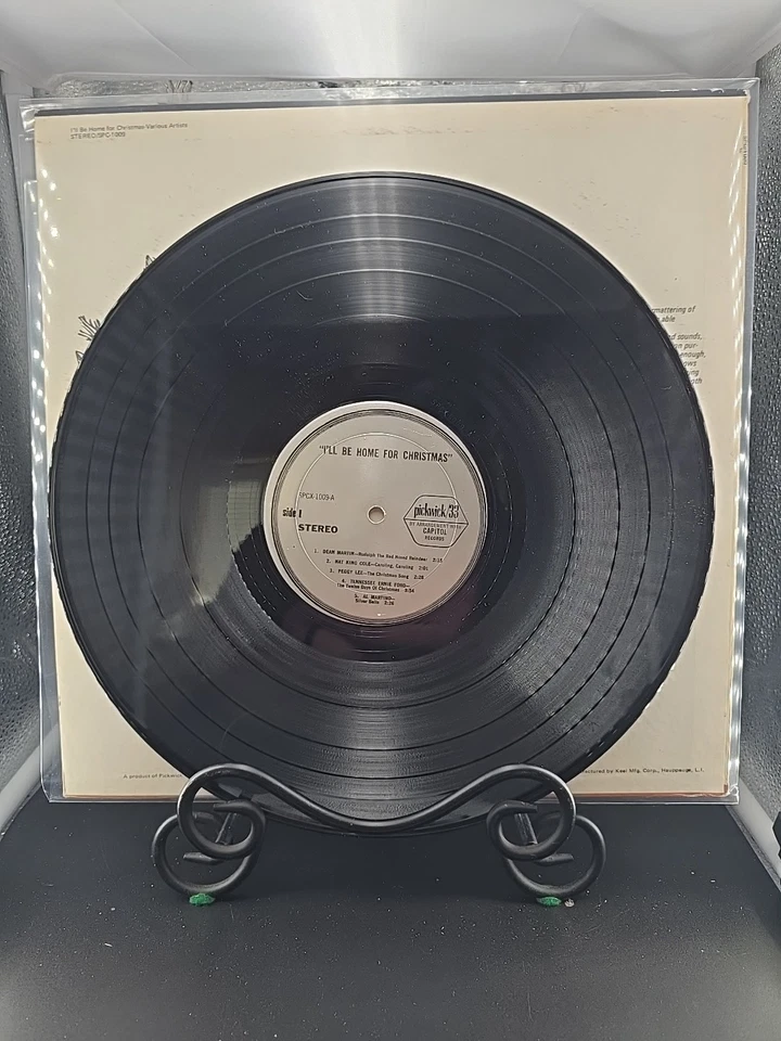 VINTAGE PICKWICK 33 ILL BE HOME FOR CHRISTMAS SPC 1009-A BEACH BOYS VG/VG+ Foto 4 de 4