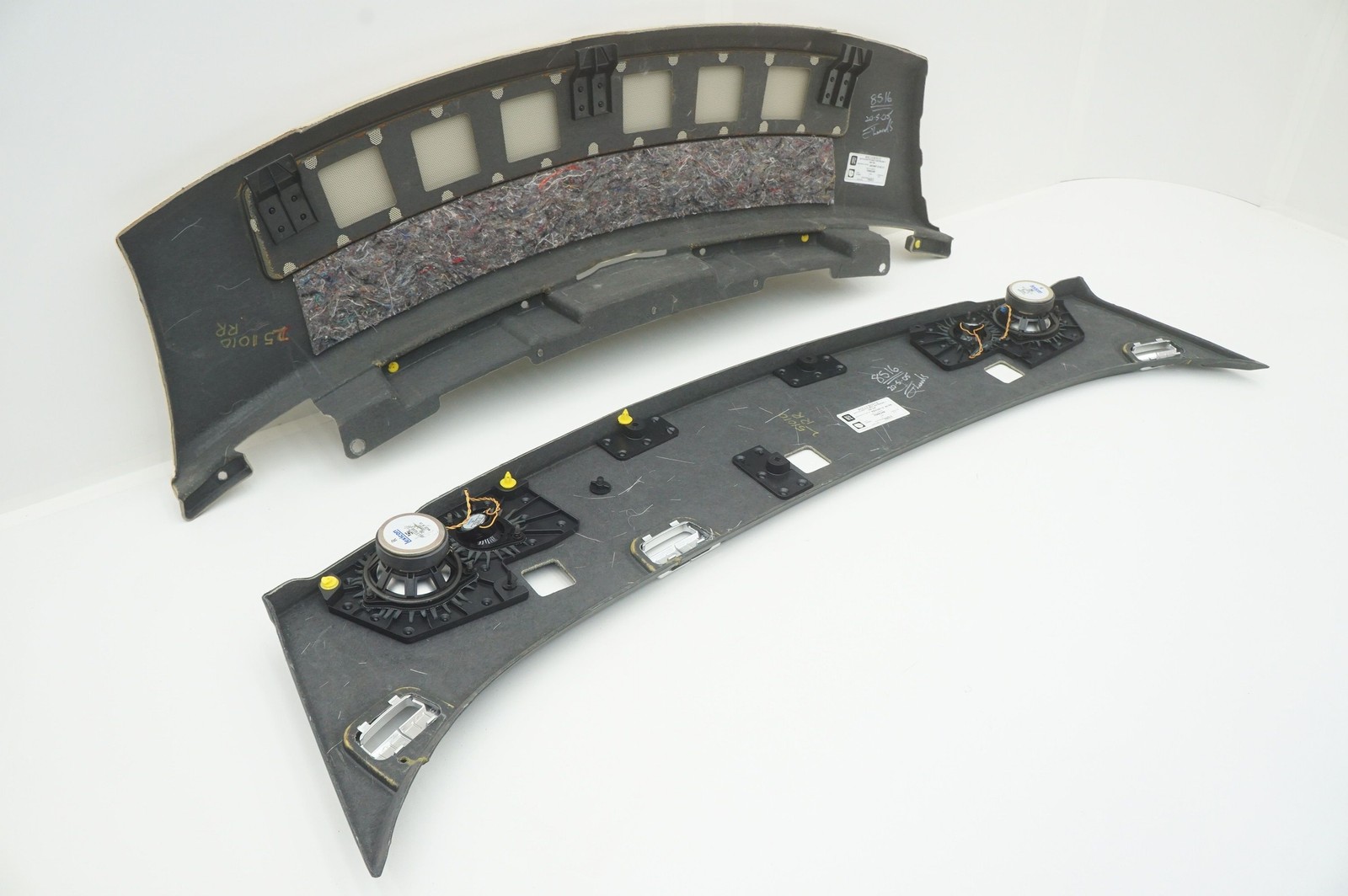 Set 2 Rear Window Trim Panel OEM 51467123186 Rolls Royce Phantom Vii 2006 *Note*