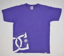 DC Shoes Skateboarding Y2K Shirt Rob Dyrdek Collection Shirt Purple DC Shoes Skateboarding Y2K Shirt Rob Dyrdek Collection Shirt Purple