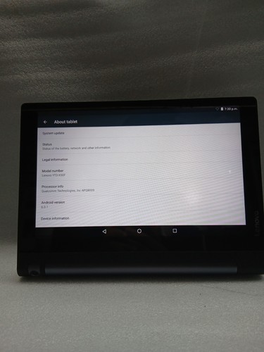 Lenovo Yoga Tab 3 10.1 YT3-X50F Wi-Fi Tablet 16GB Black - Very Good Condition - Picture 8 of 9