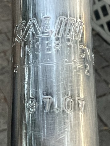 RARE GT GT-5 siège vélo BMX old school selle vélo vintage vicomte drop nose - Photo 5/7