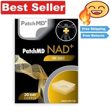 Lightweight NAD Total Recovery Patches - 30-Day Self-Adhesive Wellness Solution