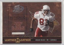 2004 Playoff Hogg Heaven Leather in Football and Lace 2/25 Anquan Boldin wo2