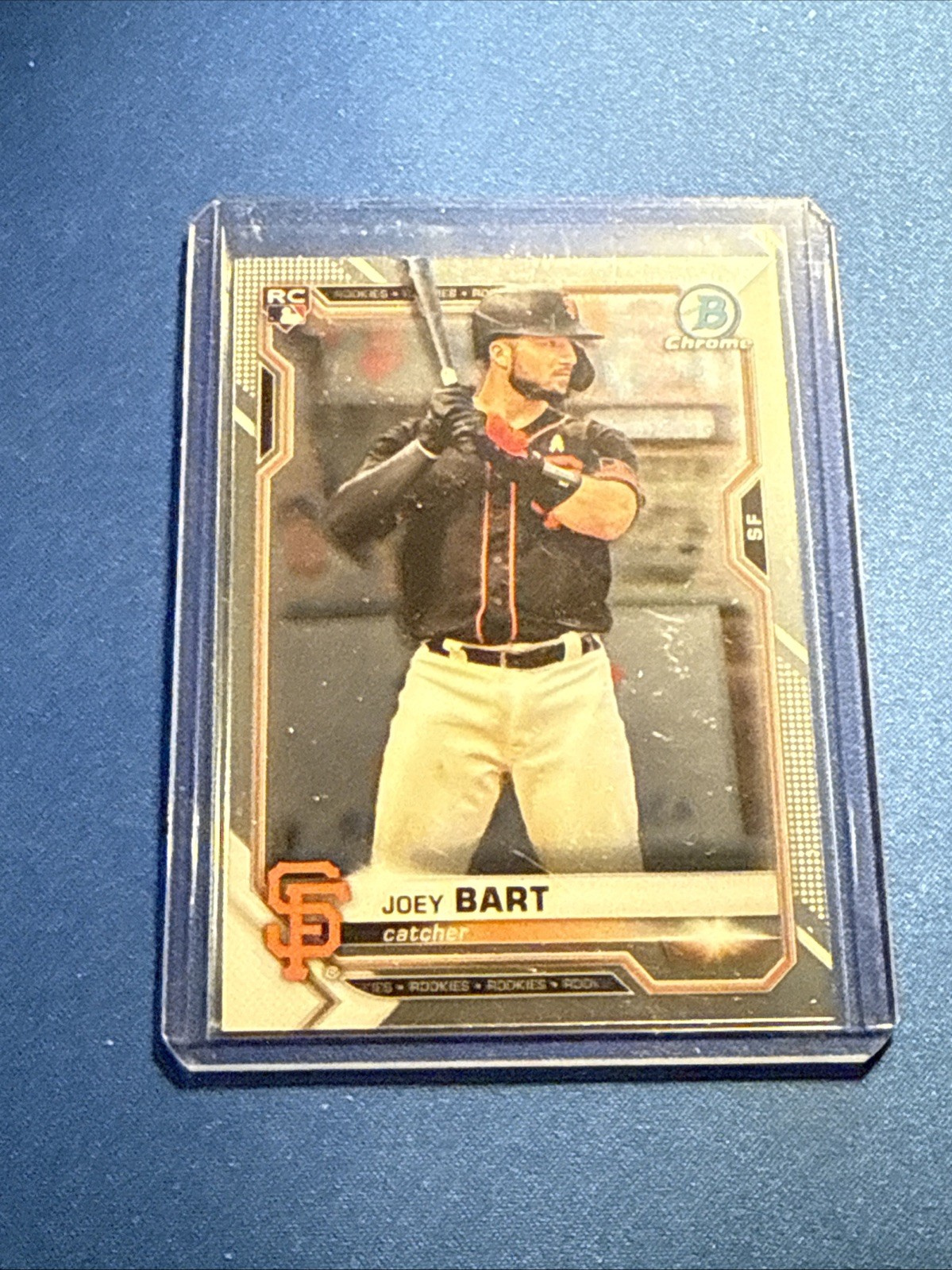 2021 Bowman Chrome #23 Joey Bart Rookie Card San Francisco Giants