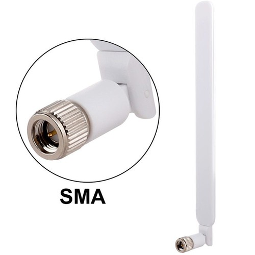 2pcs/lot Antenne 4G 10dBi SMA Mâle 700-2700MHz pour Routeur 4G LTE Wifi Ante-q-* - Photo 2/14