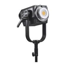Godox M200Bi Knowled Bi Color Black LED Light with Quiet Cooling System