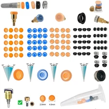 20 Pcs US Overdenture Attachment Replace Male Cap Inserts for Locator Abutment