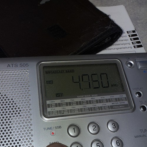 Sangean ATS-505 AM/FM Stereo/MW/LW/SW, SSB, PLL Syntetyzowane cyfrowe radio światowe - Zdjęcie 14 z 19