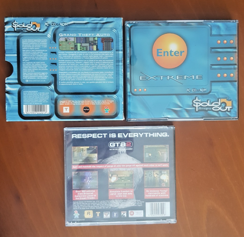 GTA 1 + 2 - Grand Theft Auto PC CD-ROM - SOLD OUT EXTREME (ITA) + Mappa - Imagen 7 de 8