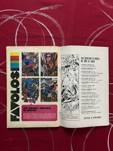 GLI ALBI DEI SUPER EROI LICANTROPUS N°32 UNA VITA PER LA MORTE MARVEL COMICS - Picture 10 of 11