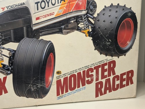 Tamiya 58086 Toyota Hi-Lux Monster Racer Original Box Only 1990 - Very Rare - Picture 4 of 14