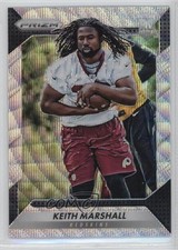 2016 Panini Prizm Rookie Blue Wave Prizm 4/149 Keith Marshall #261 Rookie RC