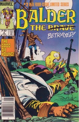 Balder the Brave #2 (Newsstand) FN; Marvel | Walter Simonson Thor Spin-Off - w/B