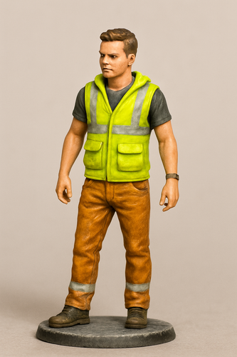 1:48 Relaxed Modern Sailor Crew Figure tg91 - Picture 6 of 26