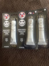   Cream Makeup Costume Accessory LOT OF 3 WHITE