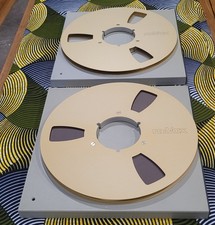 Bobines ReVox Nab Ø 26.5 cm "Champagne" Duo avec bande AGFA PER 528