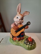 Goebel Ostern, Hase spielt Gitarre, neu, OVP