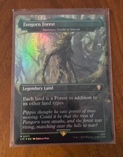 Yavimaya, Cradle of Growth /  Fangorn Forest Magic the Gathering Surge Foil LoTR