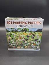1000 Piece Puzzle 101 Pooping Puppies Dogs Pooping Puzzle Funwares New Sealed