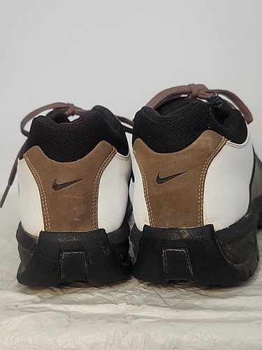 Nike Herren Saddle Golfschuhe, weiß & braun, 309894, Größe 9,5 - Bild 5 von 11