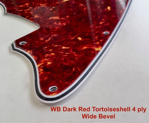 Pickguard for Squier Paranormal RASCAL Bass, scratchplate: many colours, NEW - Picture 32 of 64