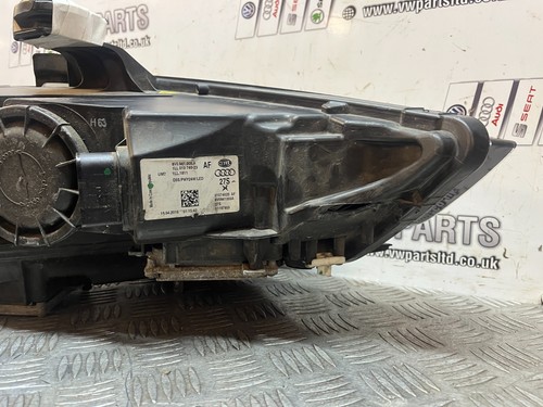 AUDI A3 8V S-LINE PASSENGER SIDE XENON HEADLIGHT 8V0941005A 2013-2016 - Picture 10 of 14