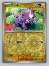 Pokemon Toxel SV01: Scarlet & Violet Base Set 071/198 Near Mint NM Reverse Holo