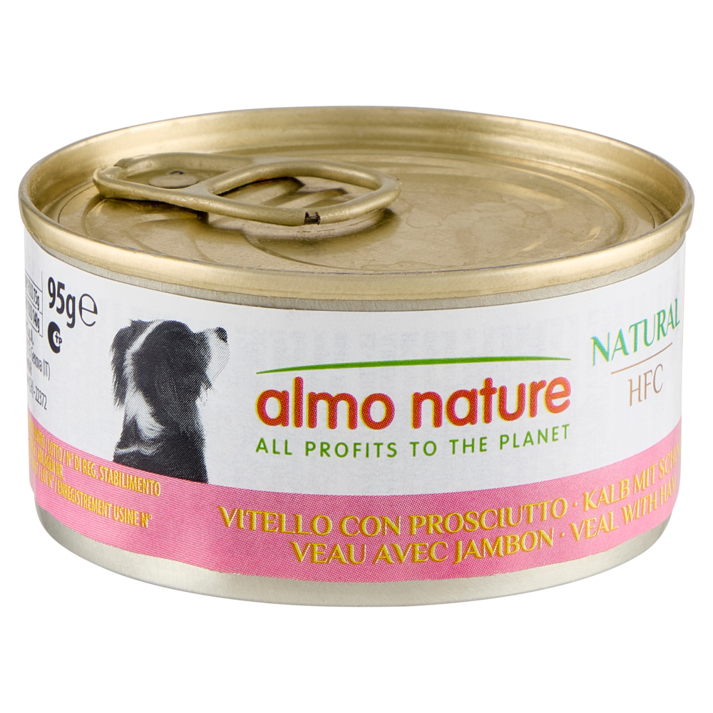 ALMO NATURE HFC NATURAL VITELLO CON PROSCIUTTO 95 GR
