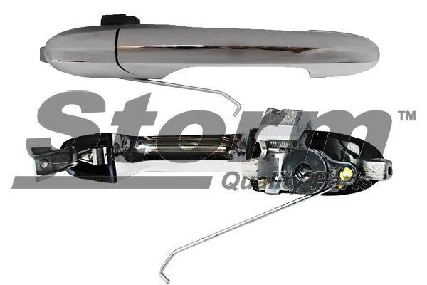Poignée de porte passager chrome pour Fiat Abarth 500 595 695