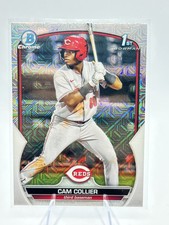 2023 Bowman #BCP-125 Cam Collier Chrome Prospects Mojo Refractors
