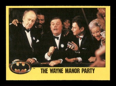 The Wayne Manor Party 176 DC Comics Batman Trading Card TCG CCG