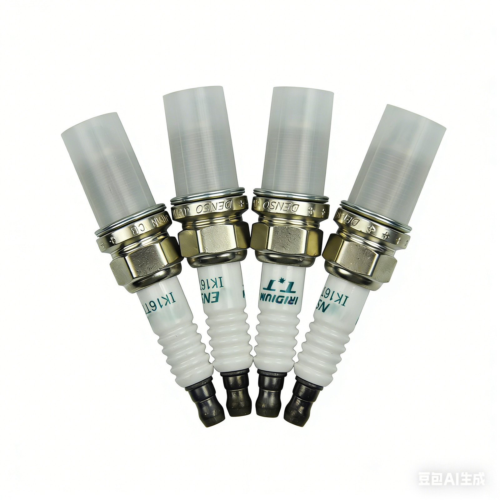 For VW Audi Denso IK16T Iridium Spark Plugs New 4 Set for Turbo 1.8T/2.0T 04-12