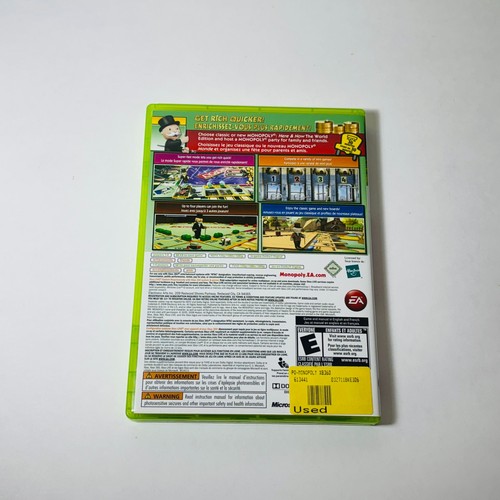 Monopoly (Microsoft Xbox 360, 2008) (CIB) (Tested) - Picture 3 of 3