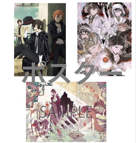 Bungo Stray Dogs Dead Apple Dvd Limited Edition Poster And More - Picture 2 of 2