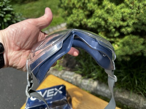 UVEX S3400X SAFETY HONEYWELL GOGGLES  FLEX SEAL BLUE BODY NOS - Picture 4 of 13