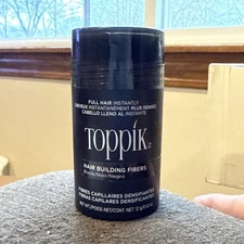 Toppik Hair Building Fibers – Black / Noir  0.42 oz (12g) NEW