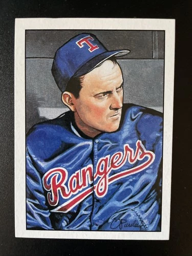 1990 Bowman Nolan Ryan Art Sweepstakes Baseball Card - Texas Rangers